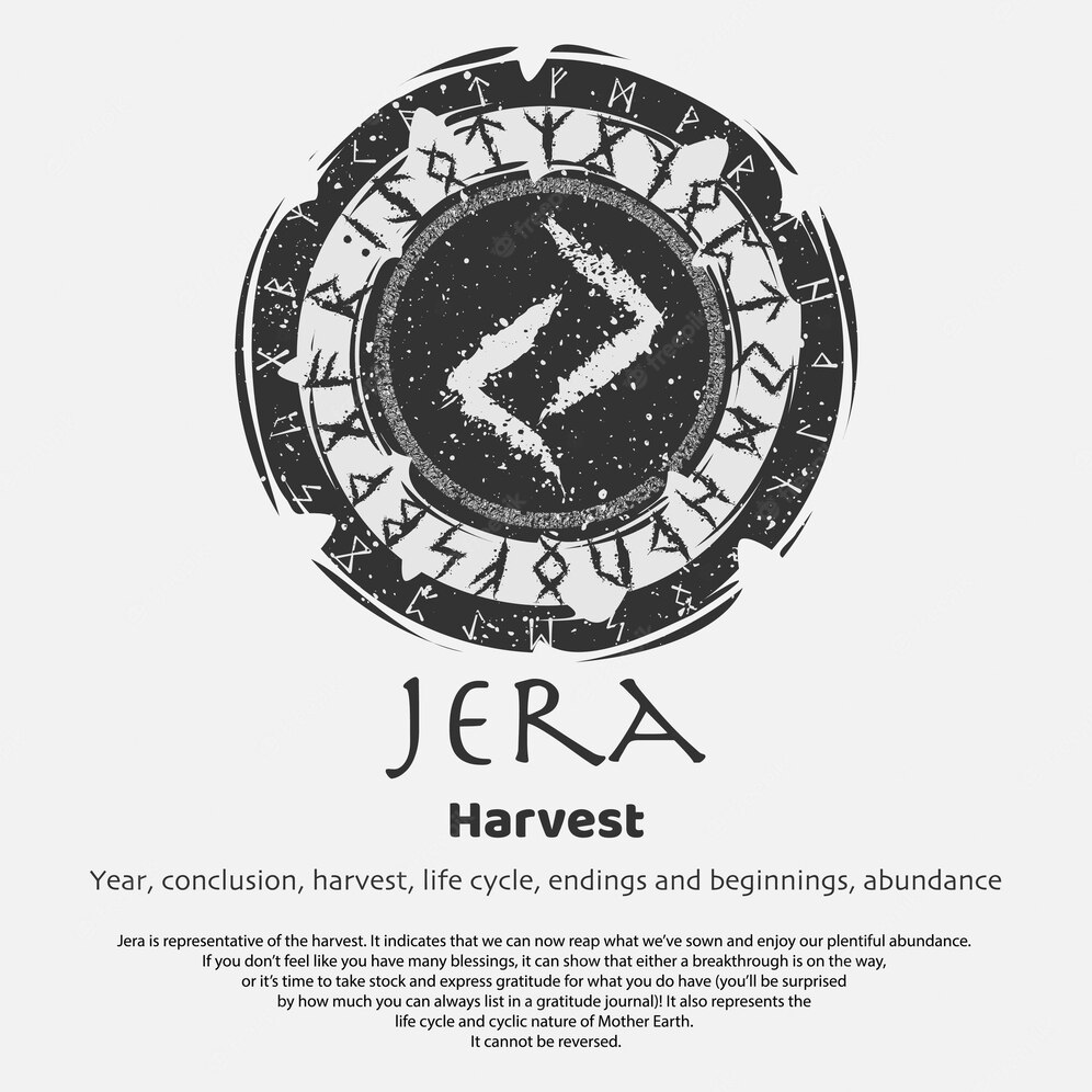 Jera Rune Meaning - The Harvest Rune - Norse Viking Runes